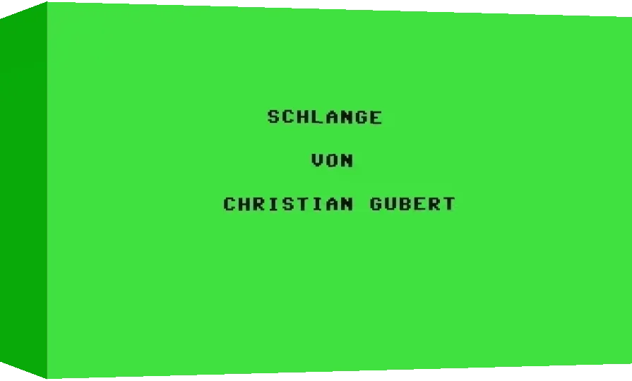 Schlange - Big Maggot — box-3D (WOR)