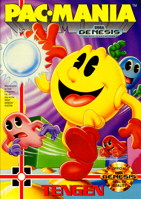 Pac-mania box art