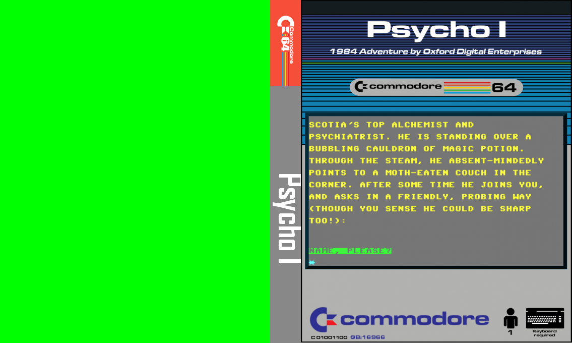 Psycho I — box-texture (CUS)