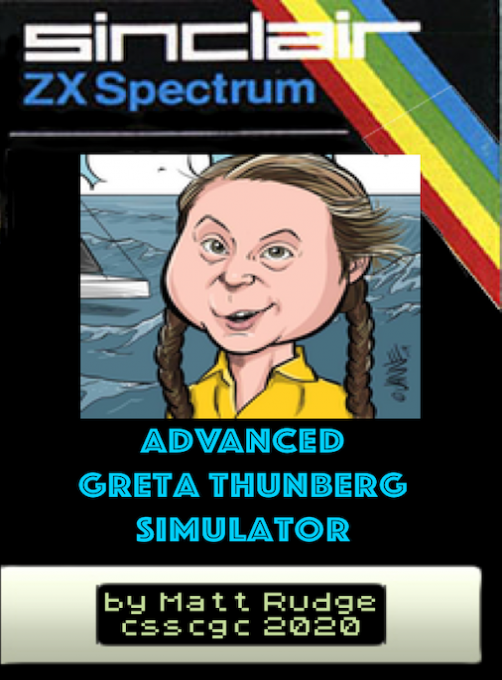 Advanced Greta Thunberg Simulator box art