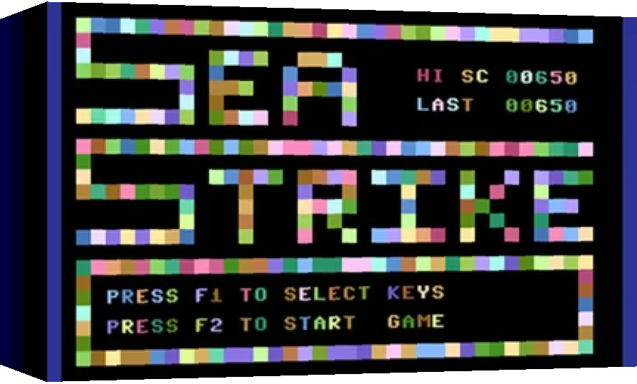 Sea Strike — box-3D (WOR)
