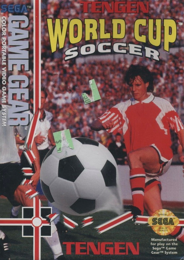 Tengen World Cup Soccer box art