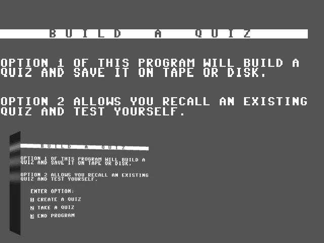 Build a Quiz — mixrbv2 (WOR)