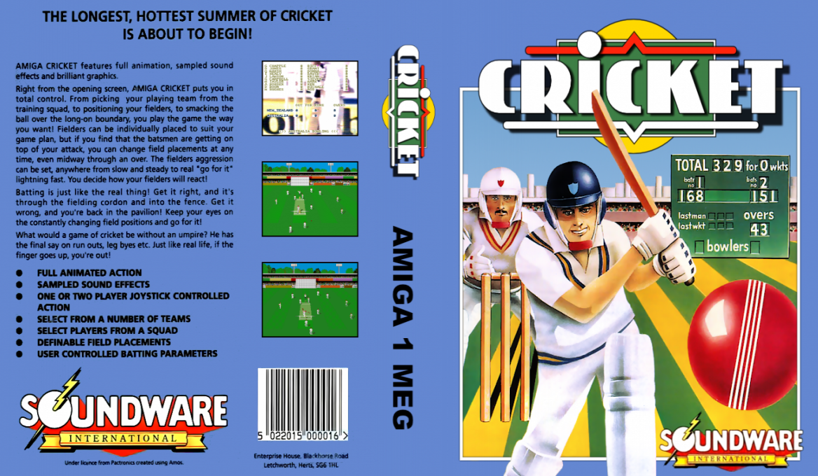 Cricket — box-texture (EU)