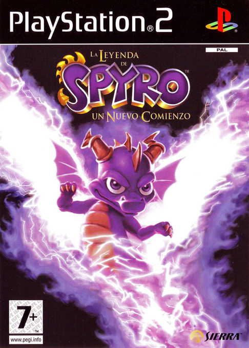 Legend of Spyro, The - A New Beginning — box-2D (SP)