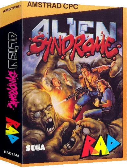 Alien Syndrome — box-3D (EU)