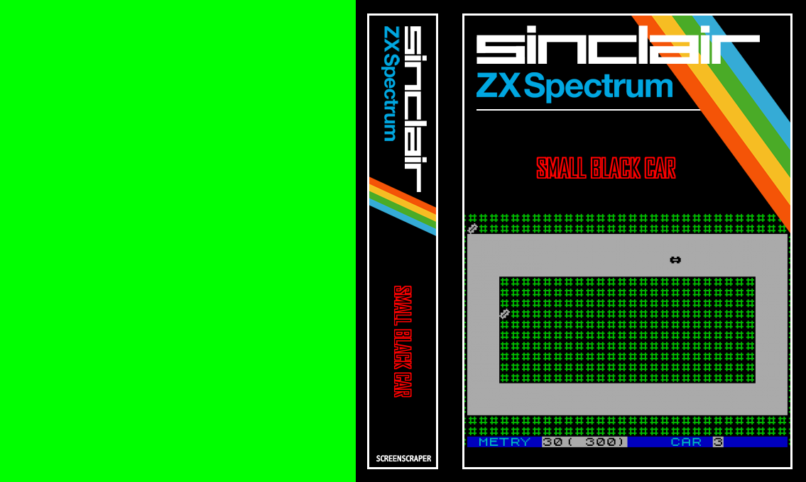 Small Black Car — box-texture (SS)