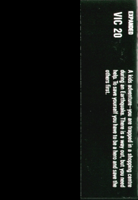 Earthquake — box-2D-back (US)