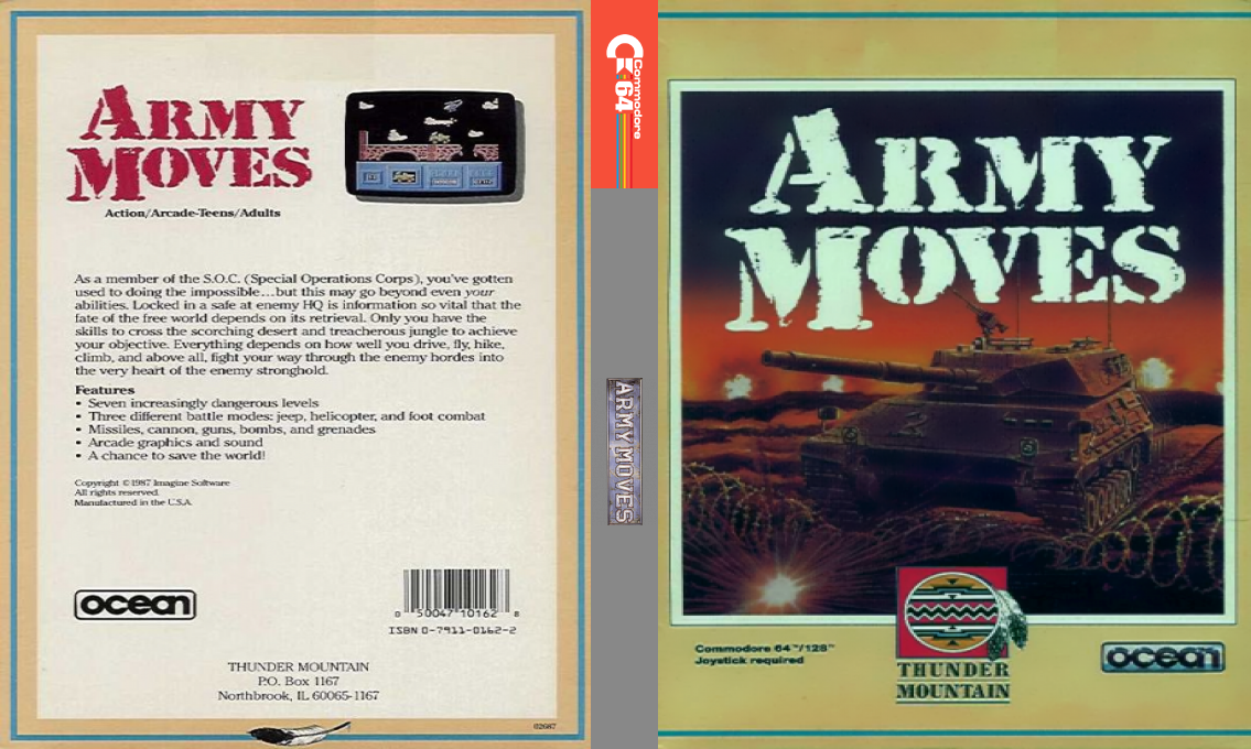 Army Moves — box-texture (US)