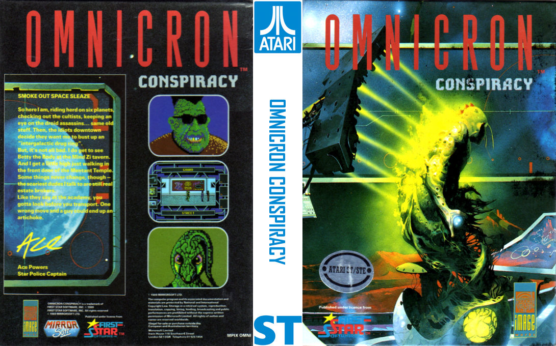 Omnicron Conspiracy — box-texture (EU)