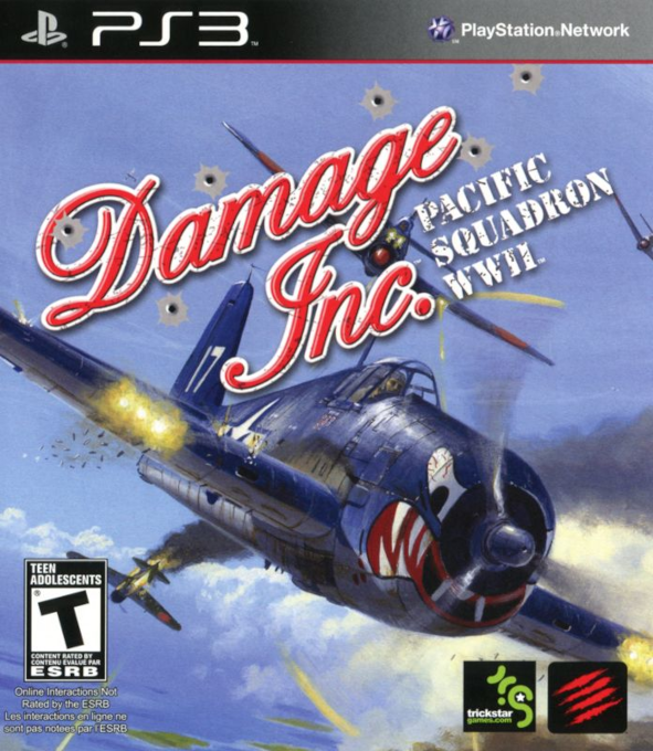 Damage Inc. - Pacific Squadron WWII box art