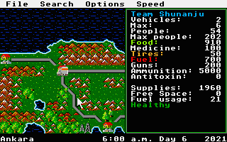 Roadwar Europa — ss (US)