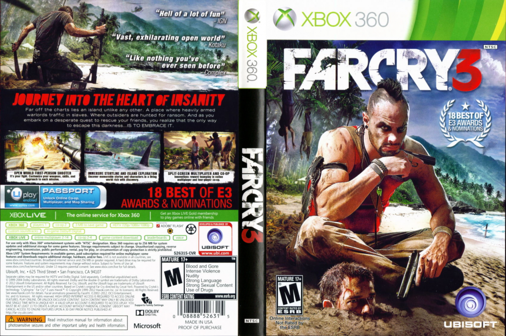 Far Cry 3 — box-texture (US)