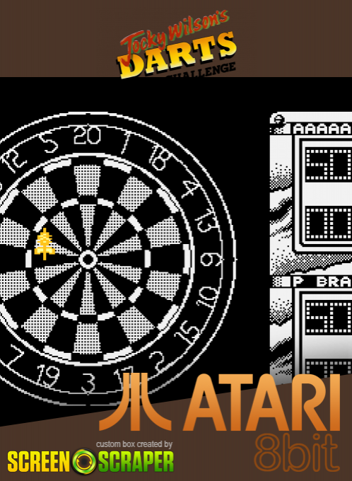 Jocky Wilson's Darts Challenge — box-2D (SS)