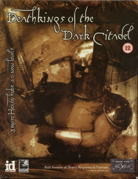 Hexen - Deathkings Of The Dark Citadel — box-2D (EU)