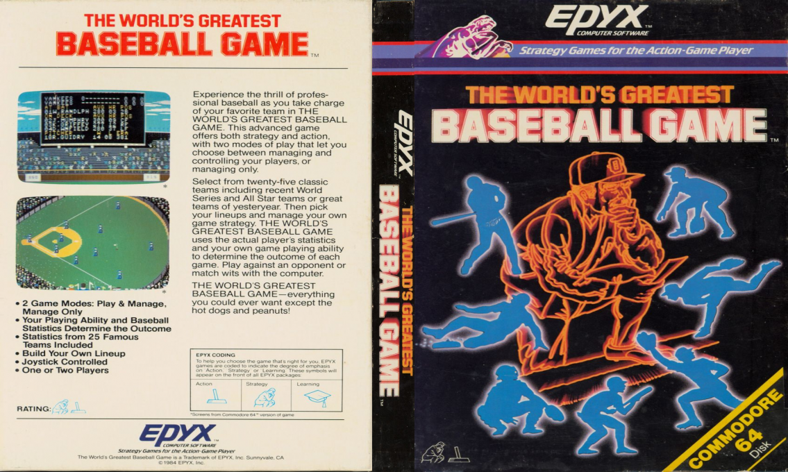 World's Greatest Baseball Game, The — box-texture (US)