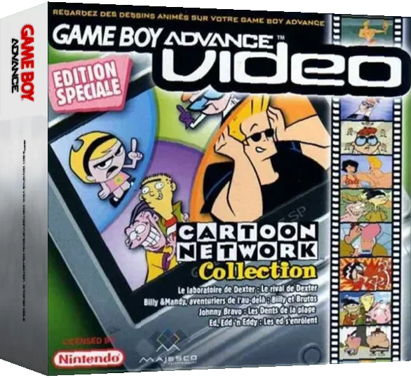 Game Boy Advance Video - Cartoon Network Collection - Edition Speciale — box-3D (FR)