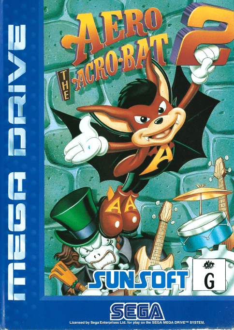 Aero The Acro-bat 2 — box-2D (AU)