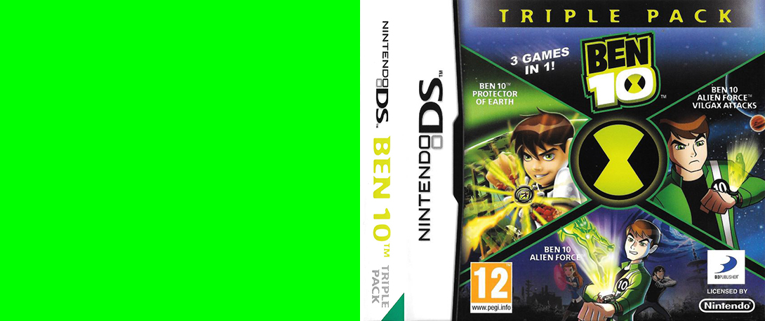 Ben 10 - Triple Pack — box-texture (EU)