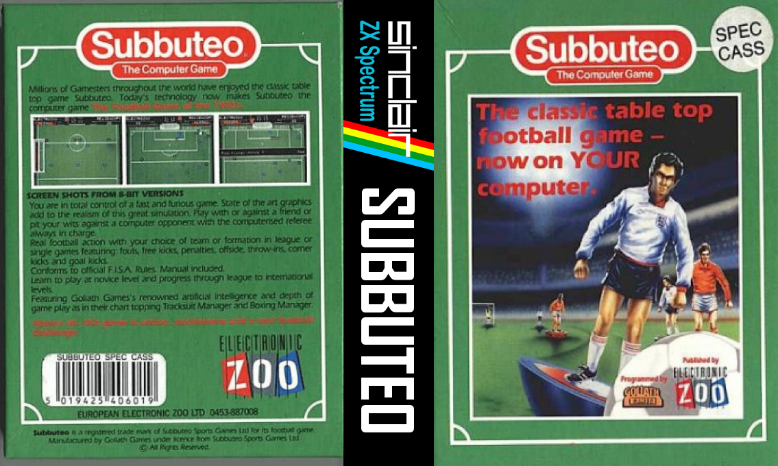 Subbuteo - The Computer Game — box-texture (EU)