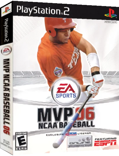 MVP 06 NCAA Baseball — box-3D (US)