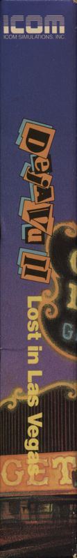 Deja Vu 2 - Lost in Las Vegas — box-2D-side (US)