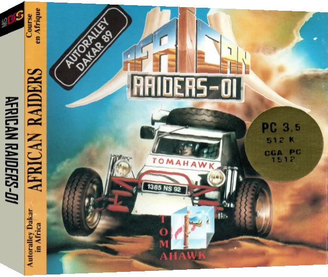 African Raiders-01 — box-3D (EU)