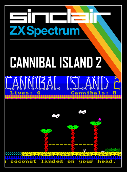 Cannibal Island 2 box art