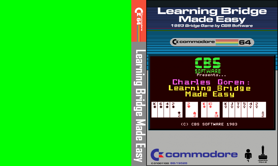 Charles Goren : Learning Bridge Made Easy — box-texture (CUS)