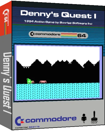 Denny's Quest I — box-3D (CUS)