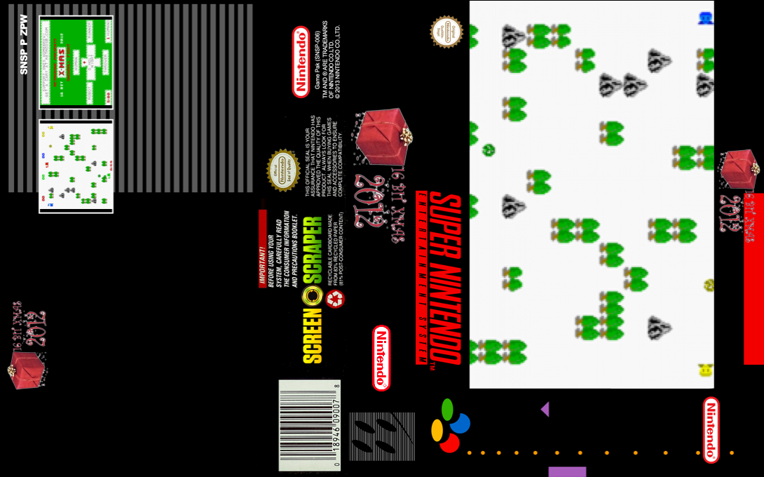 16 BIT XMAS 2012 : Snowball Fight — box-texture (SS)