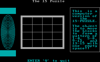 The 15 Puzzle box art