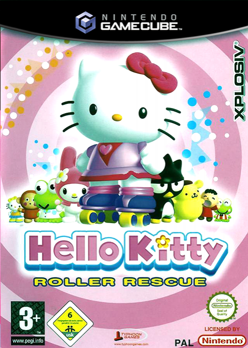 Hello Kitty - Roller Rescue — box-2D (EU)