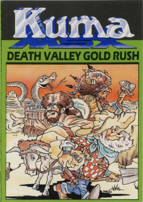 Death Valley Gold Rush box art