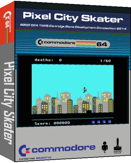 Pixel City Skater — box-3D (CUS)