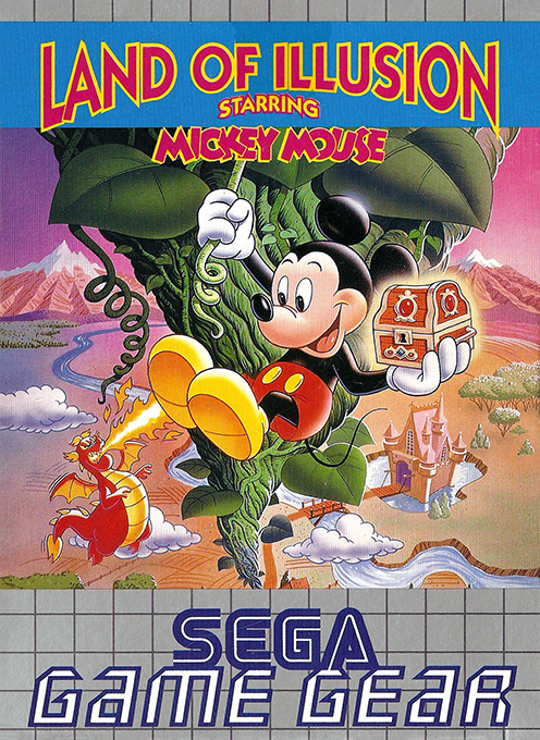 Land Of Illusion Starring Mickey Mouse — box-2D (EU)