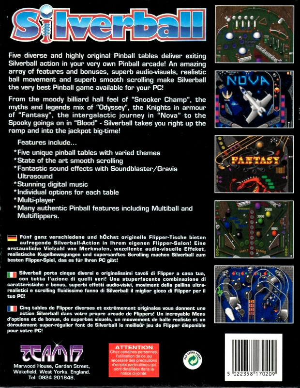 Silverball — box-2D-back (EU)