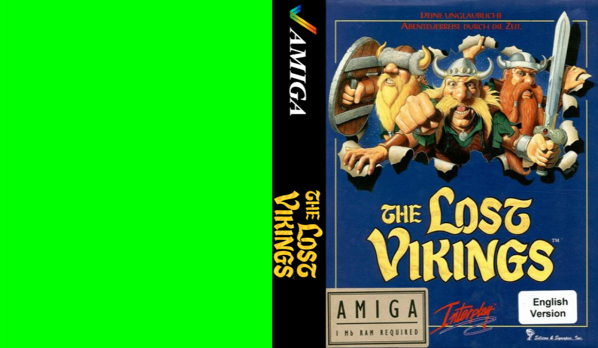 Lost Vikings, The — box-texture (EU)