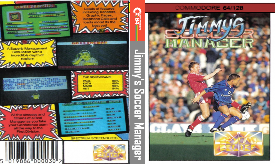 Jimmy's Soccer Manager — box-texture (EU)