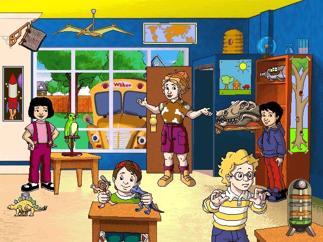Scholastic's The Magic School Bus Explores in the Age of Dinosaurs — ss (US)