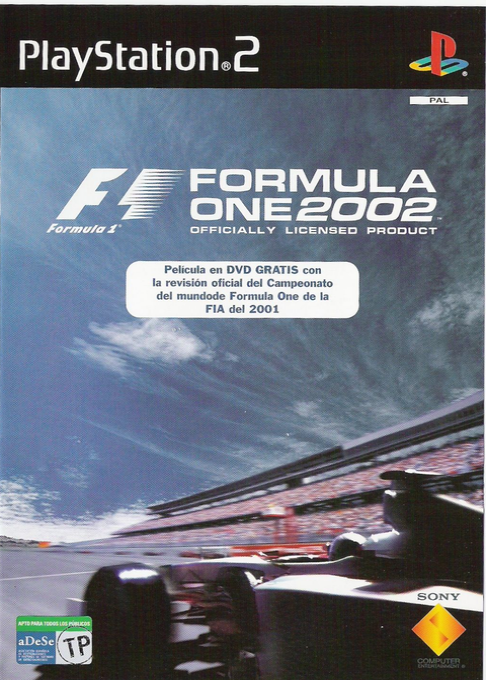 Formula One 2002 — box-2D (SP)