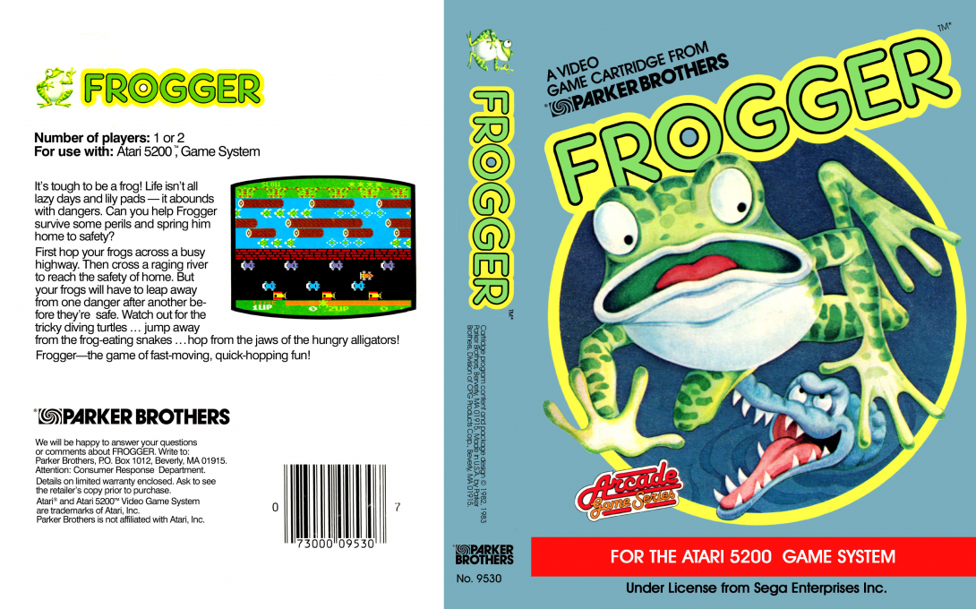 Frogger — box-texture (US)