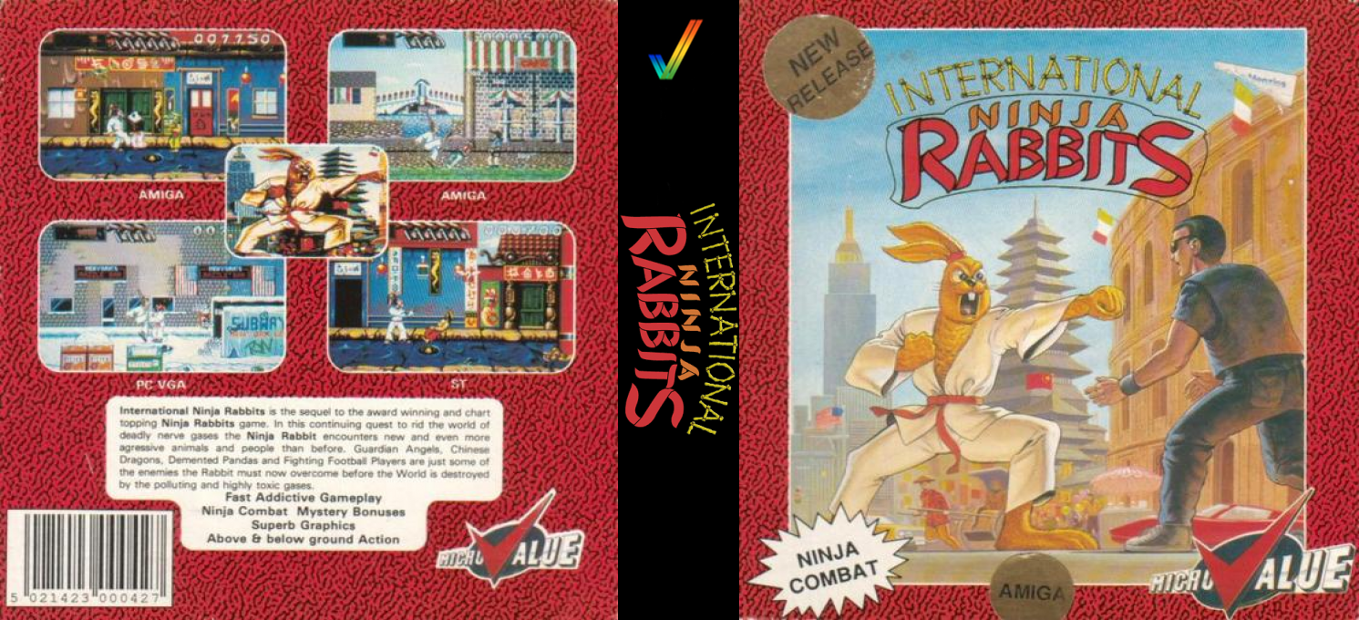 International Ninja Rabbits — box-texture (CUS)