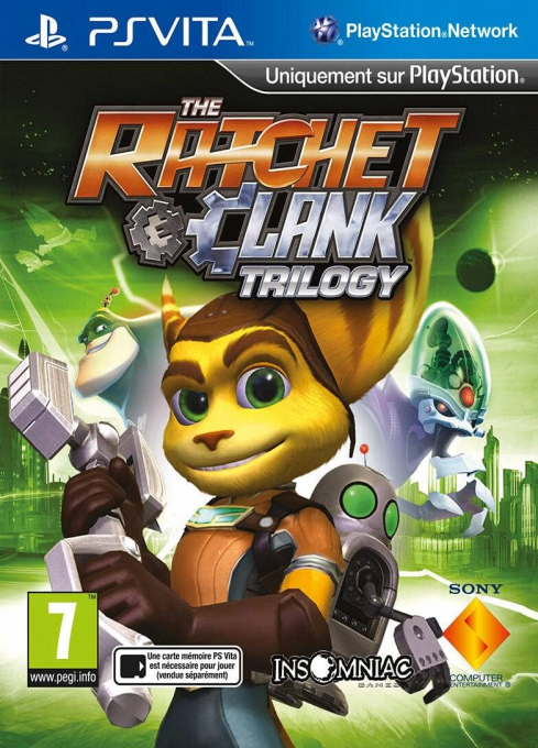 Ratchet & Clank Trilogy, The — box-2D (EU)