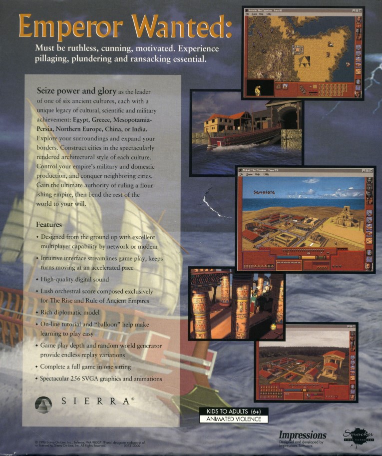 The Rise & Rule of Ancient Empires — box-2D-back (WOR)