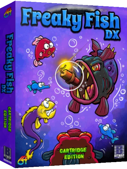 Freaky Fish DX — box-3D (WOR)