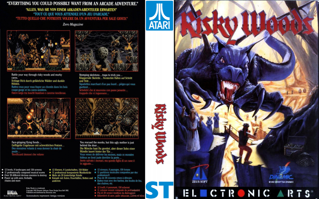 Risky Woods — box-texture (EU)