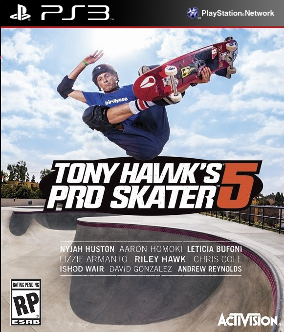 Tony Hawk's Pro Skater 5 box art