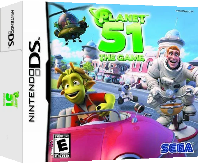 Planet 51 - The Game - Multiplayer — box-3D (US)