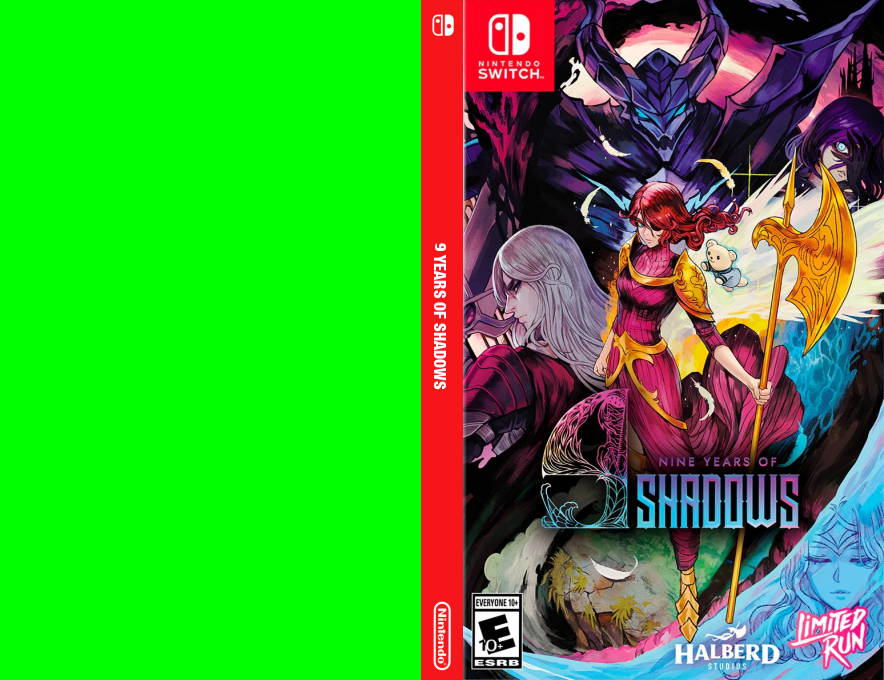 9 Years of Shadows — box-texture (US)